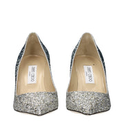Jimmy Choo Gray Plastic Pumps