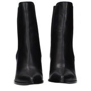 Jimmy Choo Black Leather Ankle Boots