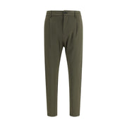 Cruna Bicolor Polyester Casual Pants