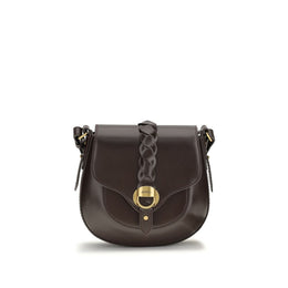 Isabel Marant Brown Calf Leather Bos Taurus Shoulder Bag