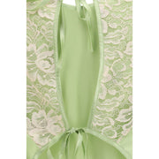 Kristina Ti Bicolor Silk Blouse