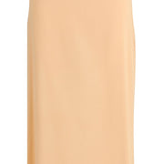 Kristina Ti Orange Silk Long Skirt