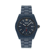 Versace Blue Ceramic Dress Watch