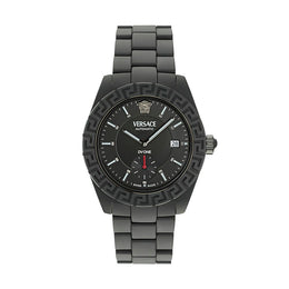 Versace Black Ceramic Dress Watch