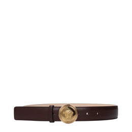 Versace Brown Leather Regular Belt