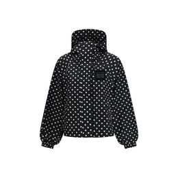 Ganni Black Recycled Polyamide Shell Jacket