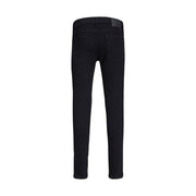 Jack Jones Black Cotton Skinny Jeans