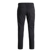 Jack Jones Black Cotton Casual Pants