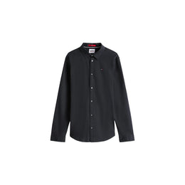 Tommy Hilfiger Jeans Black Cotton Dress Shirt