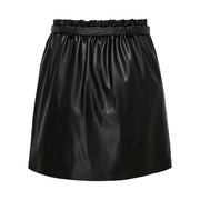 Only Black Polyester Mini Skirt