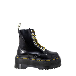 Dr. Martens Black Leather Lace-Up Boots