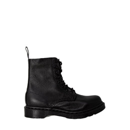 Dr. Martens Black Leather Lace-Up Boots