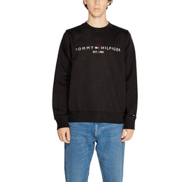 Tommy Hilfiger Jeans Black Cotton Sweatshirt