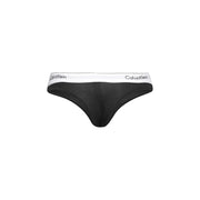 Calvin Klein Underwear Black Cotton Pantie