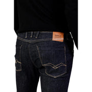 Replay Blue Cotton Skinny Jeans