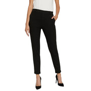 Vero Moda Black Polyester Casual Pants
