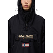 Napapijri Black Polyester Full-Length Jacket