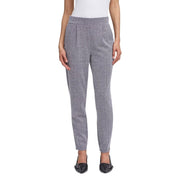 ICHI Blue Polyester Skinny Pants