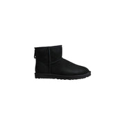 UGG Black Suede Leather Ankle Boots