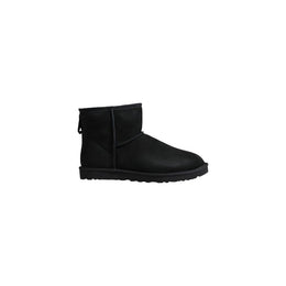 UGG Black Suede Leather Ankle Boots