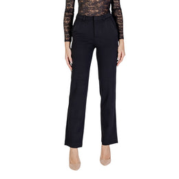 Only Black Recycled Polyester Flared Pants