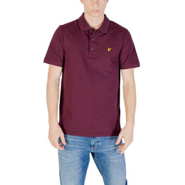 Lyle & Scott Bordeaux Cotton Polo Shirt