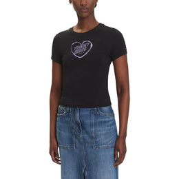 Tommy Hilfiger Jeans Black Recycled Cotton T-Shirt