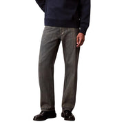 Calvin Klein Jeans Beige Cotton Relaxed Fit Jeans