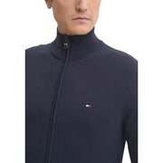 Tommy Hilfiger Blue Cotton Cardigan