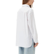Calvin Klein Jeans White Cotton Blouse