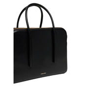 Calvin Klein Black Leather Handbag