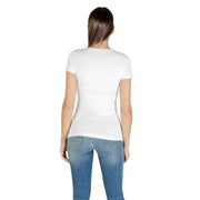 Guess White Cotton T-Shirt
