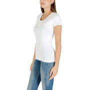 Guess White Cotton T-Shirt