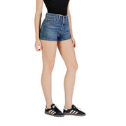 Levi's Blue Cotton Shorts