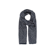 Armani Exchange Blue Viscose Scarf