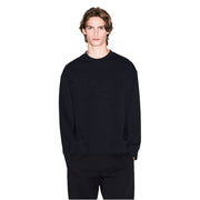 Armani Exchange Black Cotton Sweatshirt
