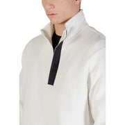 Armani Exchange Cream Cotton Sweatshirt