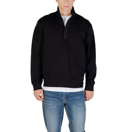 Armani Exchange Black Cotton Sweatshirt