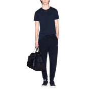 Armani Exchange Blue Cotton Joggers (Workout Pants)