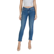 Liu Jo Blue Cotton Mom Jeans
