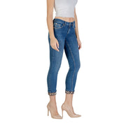Liu Jo Blue Cotton Mom Jeans