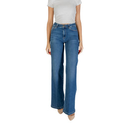 Liu Jo Blue Cotton Bootcut Jeans