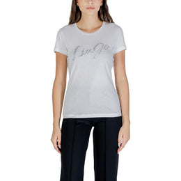 Liu Jo Bicolor Cotton T-Shirt