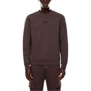 EA7 Emporio Armani Brown Cotton Sweatshirt