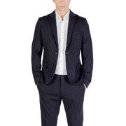 Antony Morato Blue Viscose Blazer
