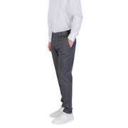 Antony Morato Gray Polyester Skinny Pants