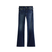 Desigual Blue Cotton Bootcut Jeans