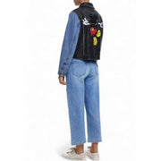 Desigual Blue Cotton Bootcut Jeans