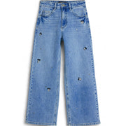Desigual Blue Cotton Bootcut Jeans