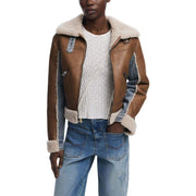 Desigual Beige Cotton Coat